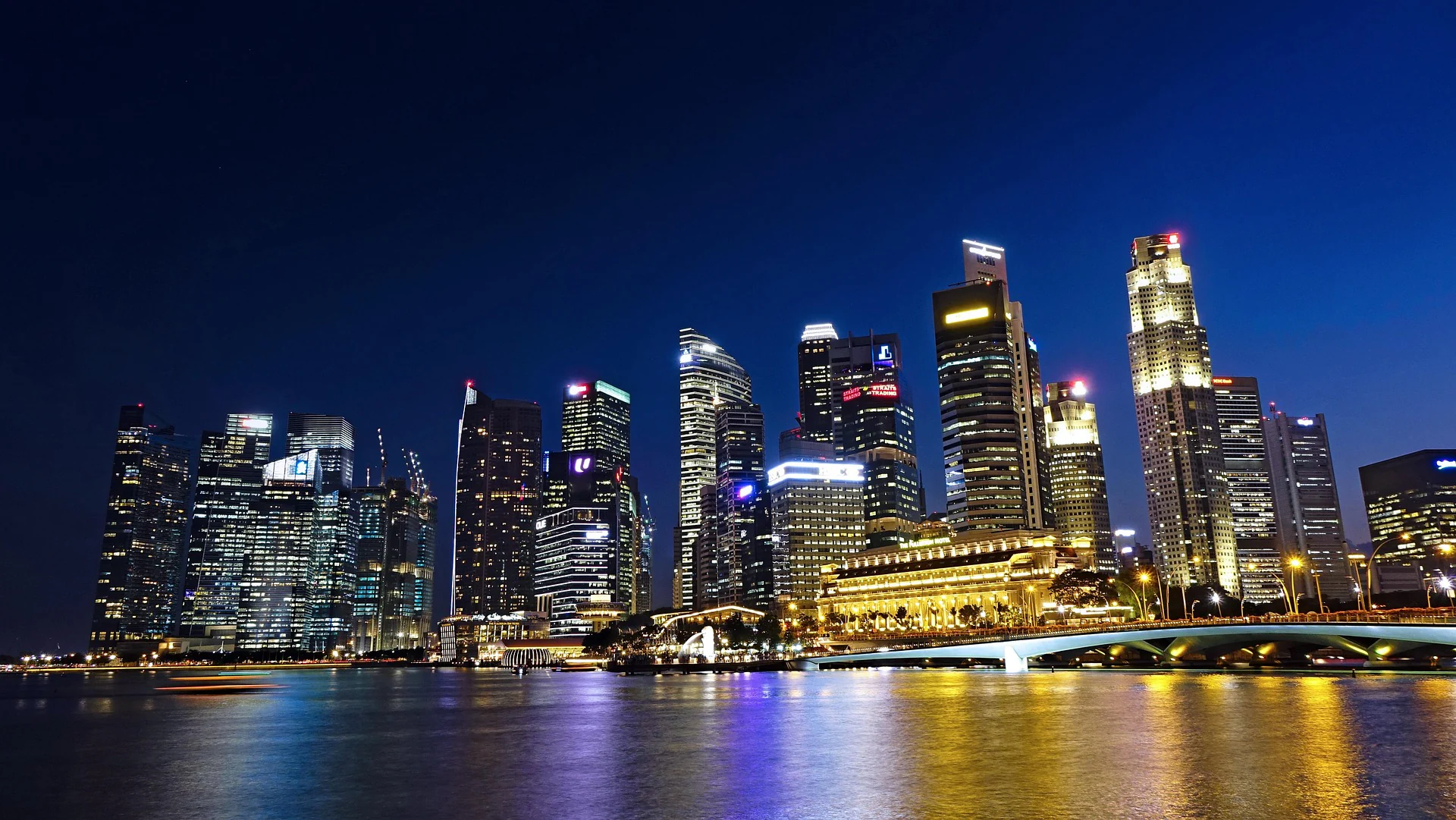Singapore skyline representing Bonnymuir Group's regional perspective